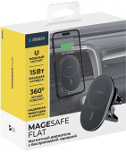 Держатель Deppa (55203) Mage Safe Flat, черный Держатель Deppa (55203) Mage Safe Flat, черный