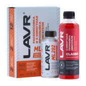 Раскоксовка двигателя ML202 + Промывка двигателя 5-минутная, 190 мл/345 мл, набор LAVR Ln2505 Раскоксовка двигателя ML202 + Промывка двигателя 5-минутная, 190 мл/345 мл, набор LAVR Ln2505