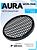 Сетка защитная для акустики Aura WGM-3108 20см, ячейка квадрат