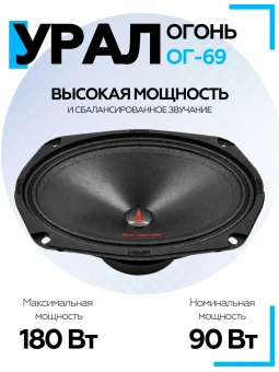Акустическая система URAL ОГОНЬ ОГ-69