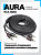 Кабель Aura RCA-B250 RCA 5 метров, 2 канала, бескислородная медь (OFC)
