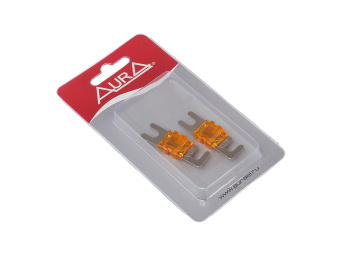 Предохранитель Aura FML-N040 miniANL, 40A (2шт.), никель Предохранитель Aura FML-N040 miniANL, 40A (2шт.), никель
